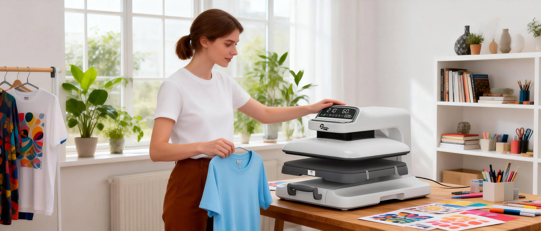 A New Era of Professional Heat Pressing: RizzLiz Auto Heat Press