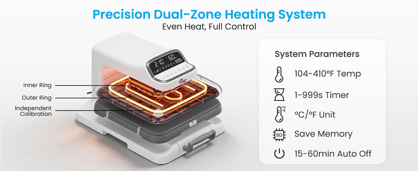 Precise Dual-Zone Temperature Calibration